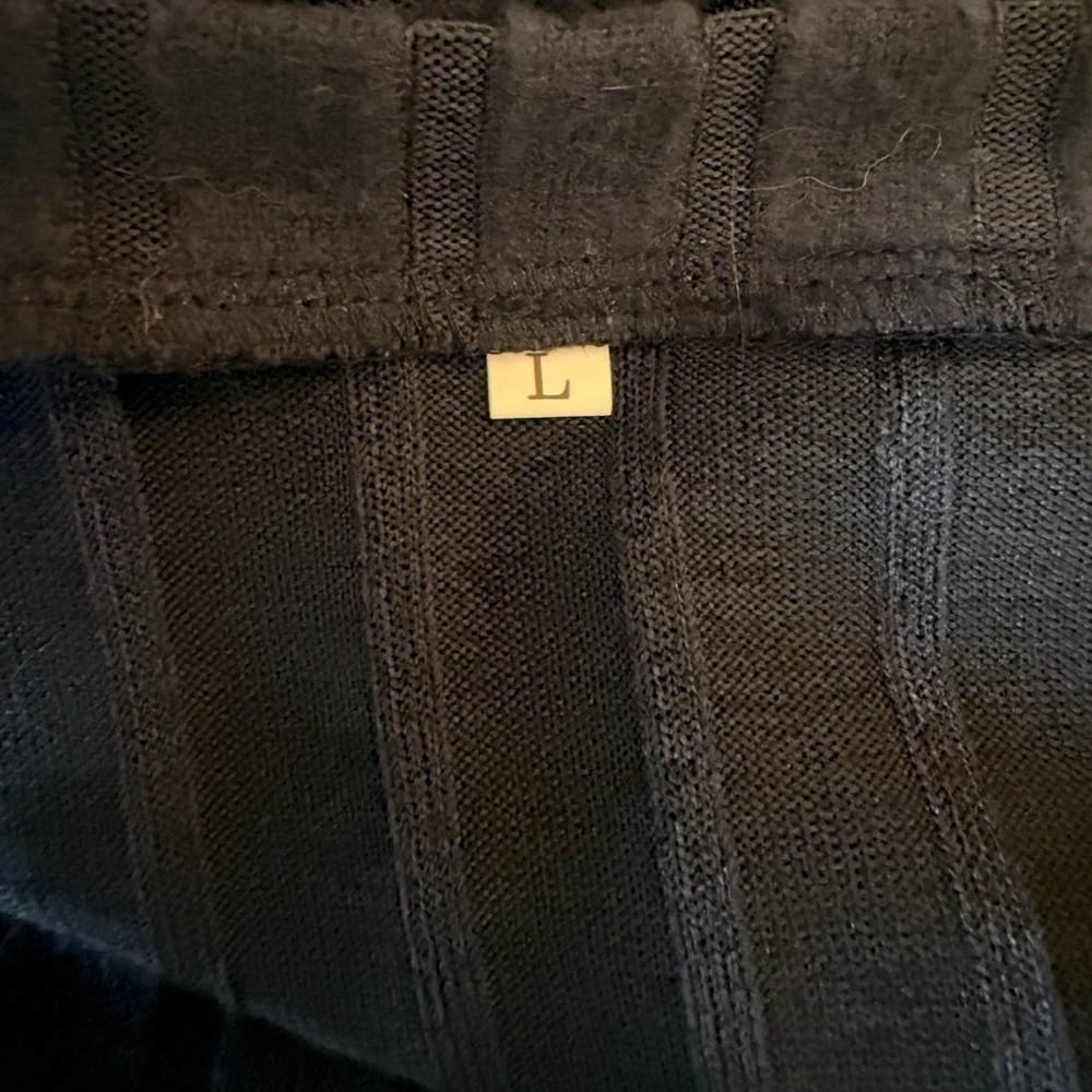 Source Unknown V-Neck Ribbed Sweater - Blue - Picture 3 of 4